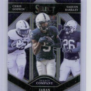 2022 Panini Select Draft Picks Chris Godwin / Jahan Dotson / Saquon Barkley #SC-