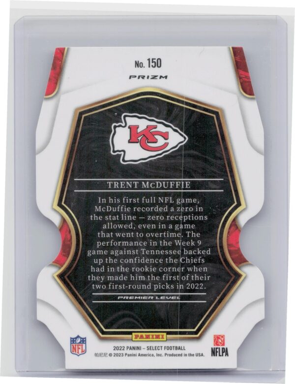 2022 Panini Trent Mcduffie 150 - Image 3