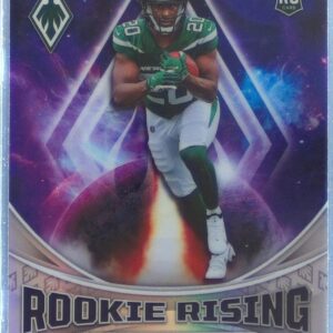 2022 Phoenix Breece Hall RC #RIS-7 Jets Rookie Rising