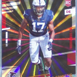 2022 Prestige Arnold Ebiketie Xtra Points Sunburst RC #362 Falcons