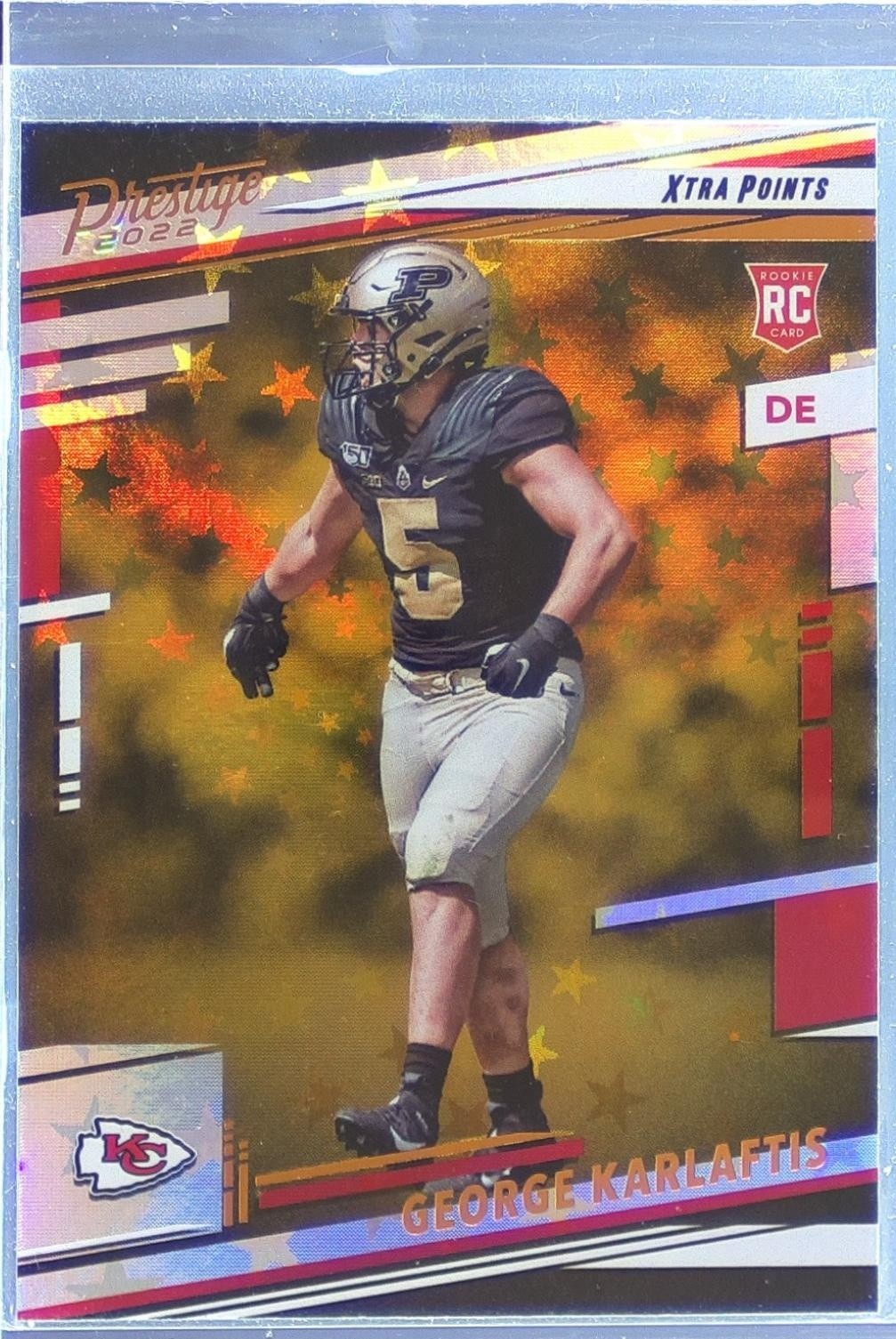 2022 Prestige George Karlaftis Xtra Points Astral #336 Chiefs