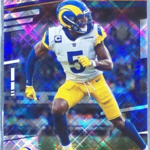 2022 Prestige Jalen Ramsey Xtra Points Diamond #168 Rams