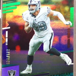 2022 Prestige Maxx Crosby Xtra Points Green /249 #176 Raiders