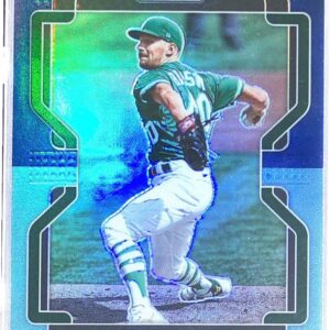 2022 Prizm Chris Bassitt Navy Blue / Carolina Blue Prizm #125 Athletics