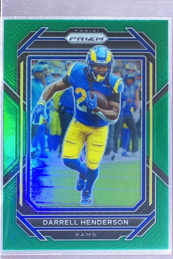 2022 Prizm Darrell Henderson Green #160 Rams
