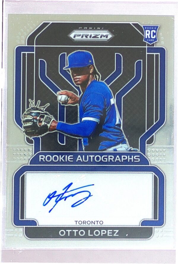 2022 Prizm Otto Lopez Auto RC #RA-OL Jays Rookie Autographs