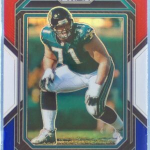 2022 Prizm Tony Boselli Red White and Blue #137 Jaguars