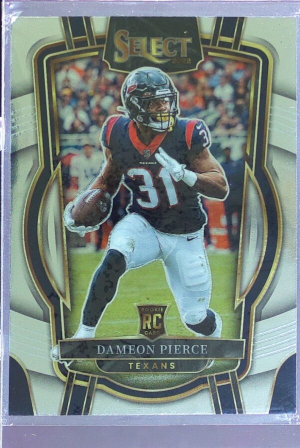 2022 Select Dameon Pierce RC #261 Texans
