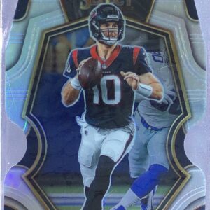 2022 Select Davis Mills Silver Prizm Die Cut #139 Texans