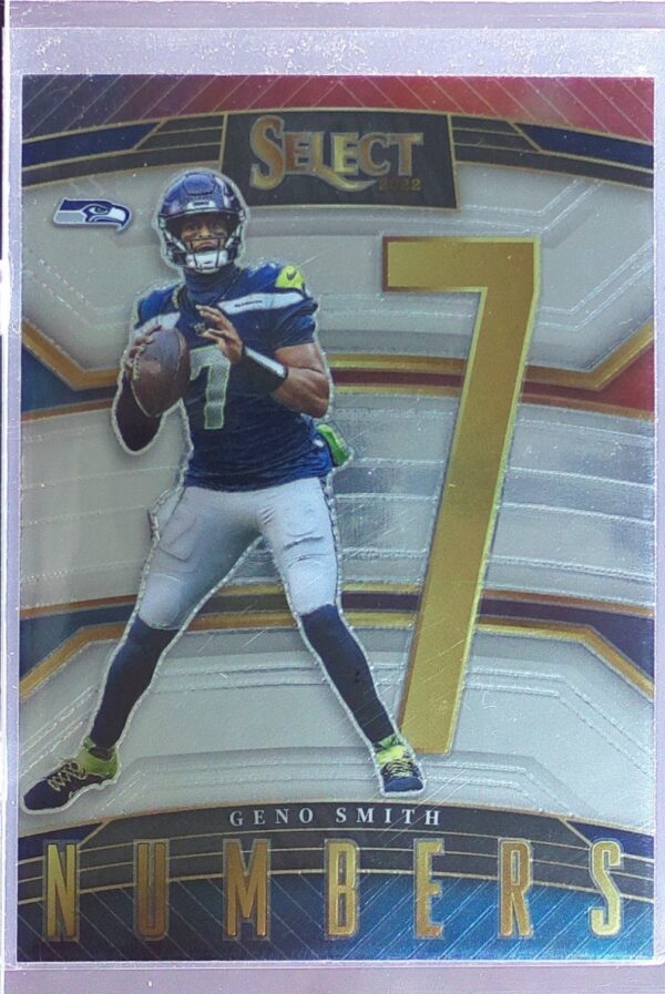 2022 Select Geno Smith #SN-4 Seahawks Select Numbers