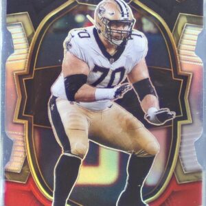 2022 Select Trevor Penning Black and Red Prizm Die Cut RC #29 Saints