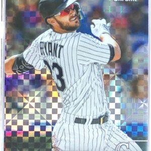 2022 Stadium Club Chrome Kris Bryant X Fractor #79 Rockies