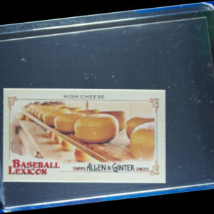 2022 Topps Allen & Ginter High Cheese #BL-20 Mini Baseball Lexicon