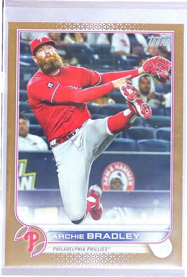2022 Topps Archie Bradley Gold /2022 #10 Phillies
