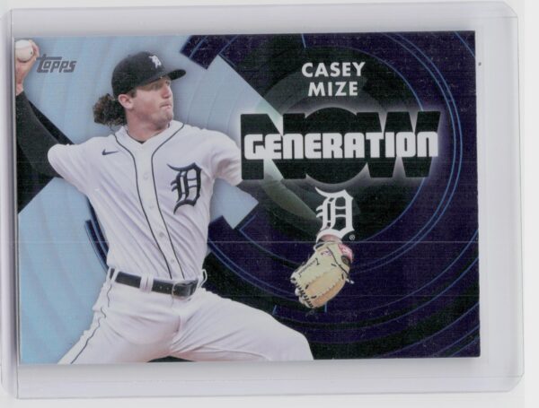 2022 Topps Casey Mize #GN-12 Tigers Generation Now