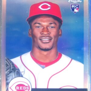 2022 Topps Chrome Platinum Anniversary Reiver Sanmartin Refractor RC #441 Reds