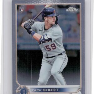2022 Topps Chrome Zack Short Rookie #86 Tigers