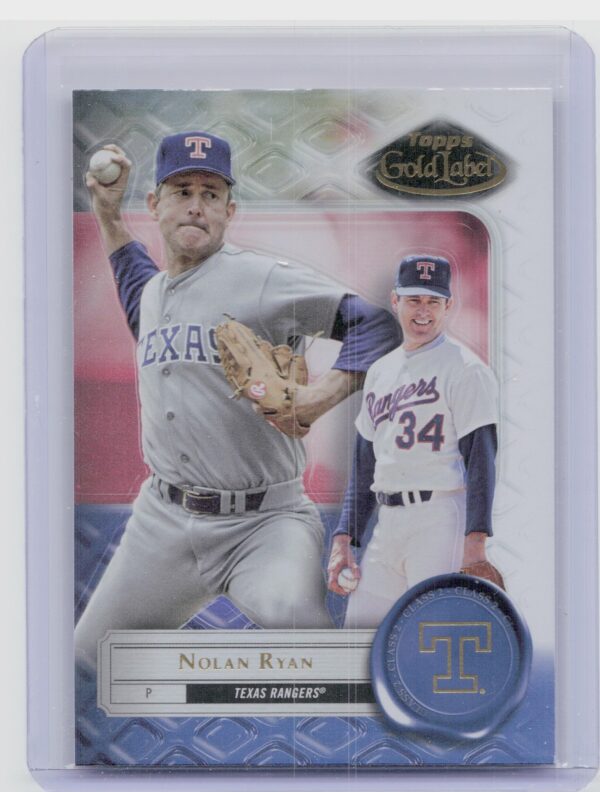 2022 Topps Gold Label Nolan Ryan Class 2 #12 Rangers