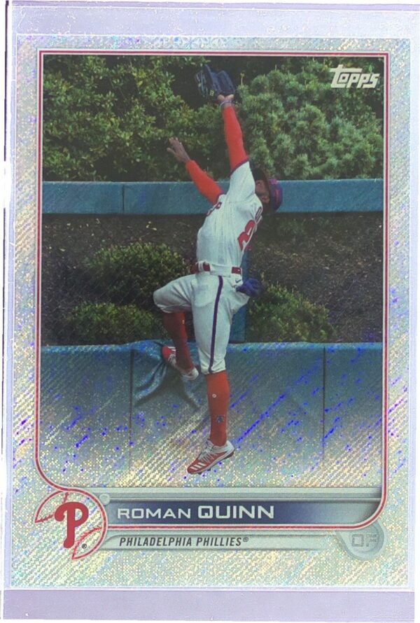 2022 Topps Roman Quinn Foilboard Retail /875 #577 Phillies