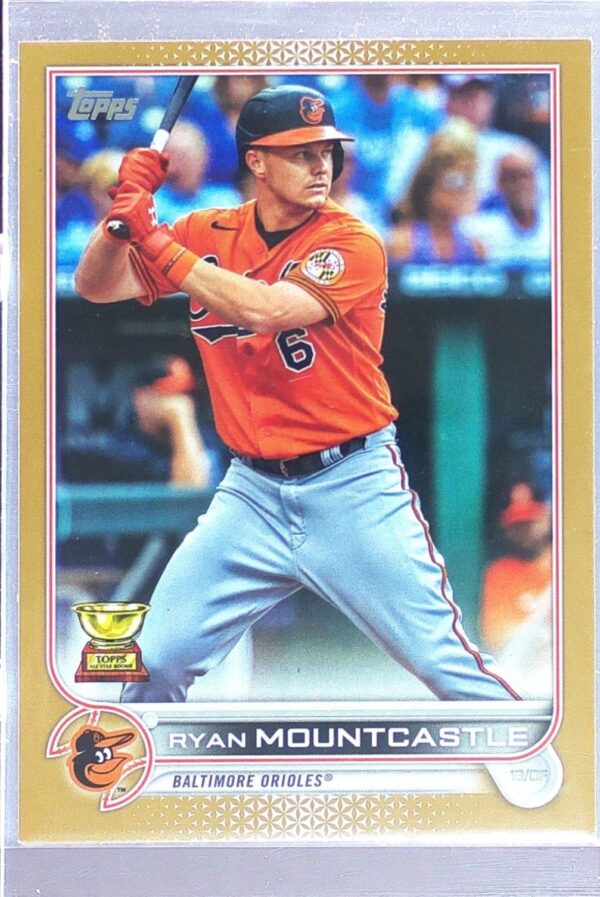 2022 Topps Ryan Mountcastle Gold /2022 #579 Orioles