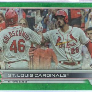 2022 Topps St. Louis Cardinals Green Foilboard /499 #247 Cardinals
