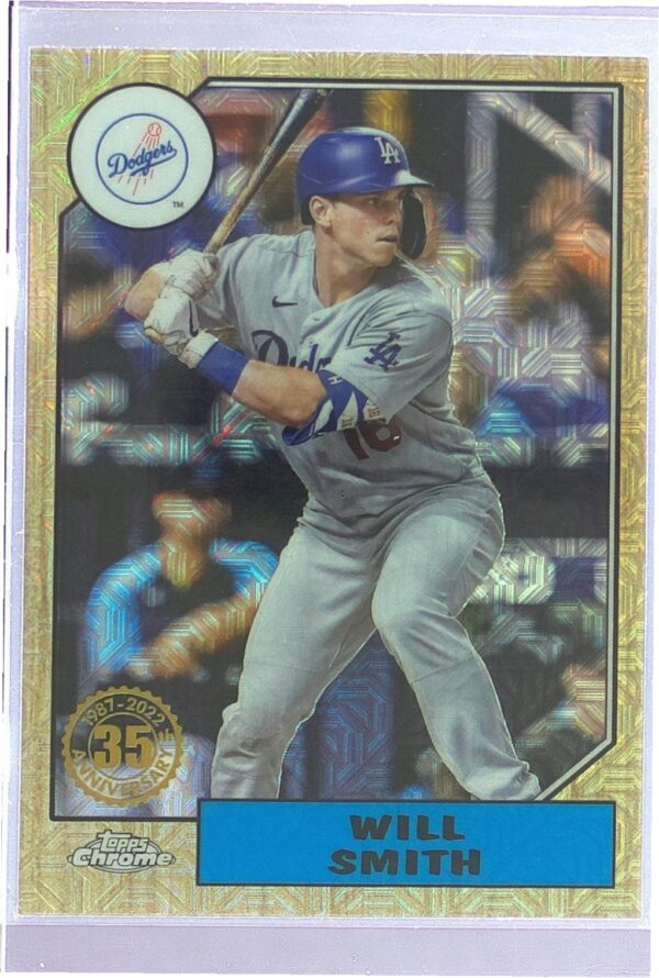2022 Topps Update Will Smith #T87C-15 Dodgers Mojo