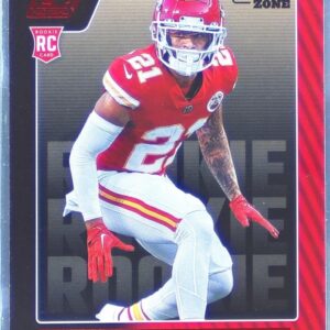 2022 Zenith Trent McDuffie Red Zone RC #144 Chiefs