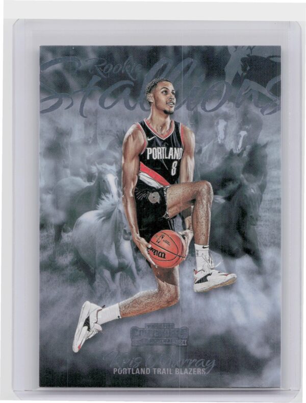 2023-24 Panini Contenders Murray Rookie Stallions #12 Trail Blazers