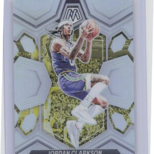 2023-24 Panini Mosaic Jordan Clarkson Silver 42 Jazz