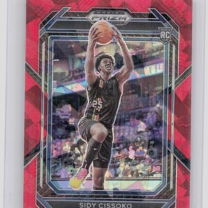 2023-24 Panini Prizm Draft Picks Sidy Cissoko Red Ice #40