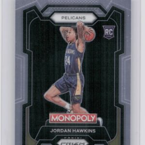 2023-24 Panini Prizm Monopoly Jordan Hawkins Rookie RC#56 Pelicans