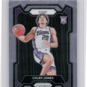 2023-24 Prizm Colby Jones Rookie RC #160 Kings