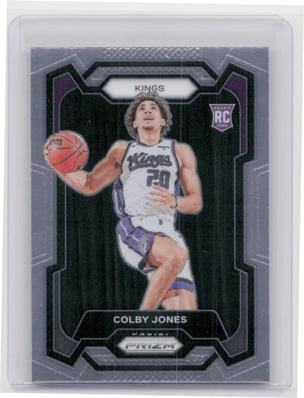 2023-24 Prizm Colby Jones Rookie RC #160 Kings