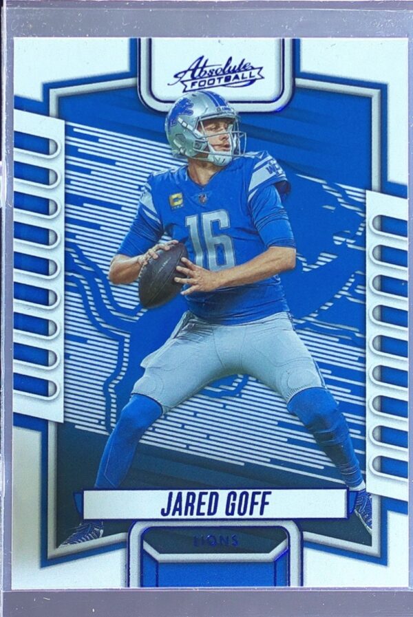 2023 Absolute Jared Goff Blue #31 Lions