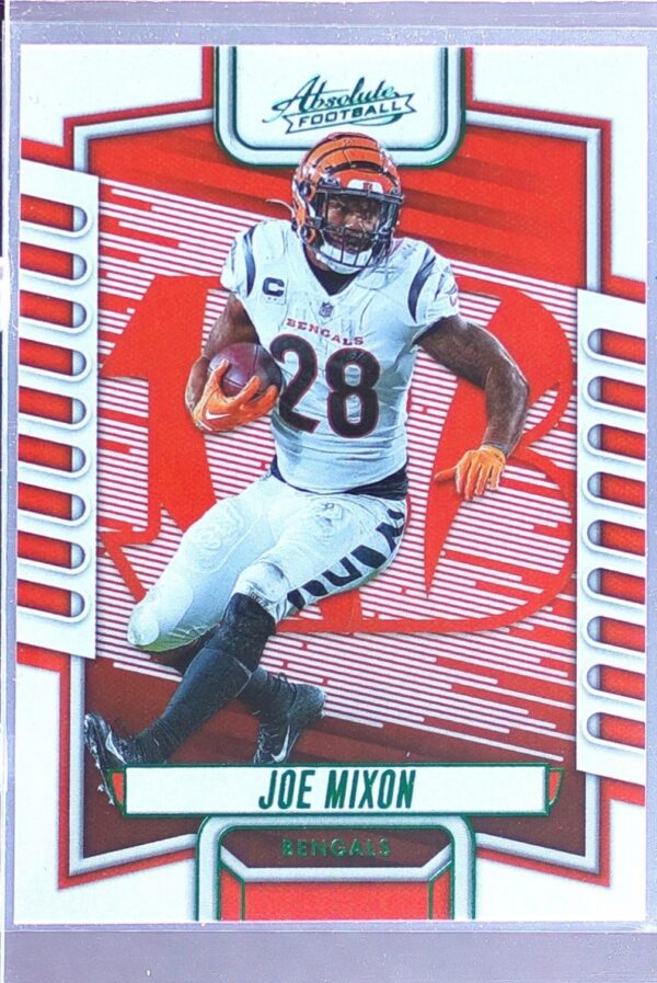 2023 Absolute Joe Mixon Green #36 Bengals