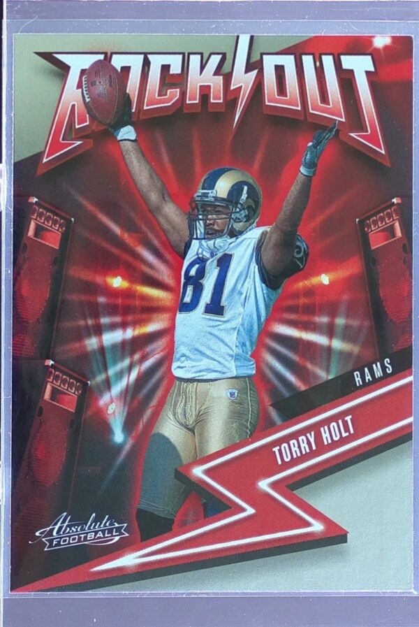 2023 Absolute Torry Holt #7 Rams Rock Out