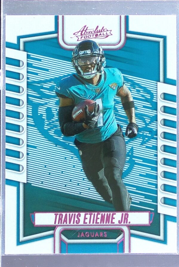 2023 Absolute Travis Etienne Jr. Pink RC #56 Jaguars