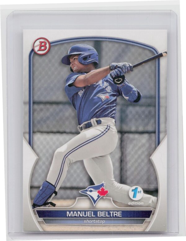 2023 Bowman 1st Edition Manuel Beltre #BPPF-79 Jays