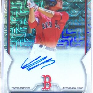 2023 Bowman Mikey Romero Auto #BMA-MR Sox Chrome Prospects Mojo Autographs
