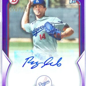 2023 Bowman Ryan Sublette Auto /250 #PPA-RS Dodgers Prospect Autographs Purple