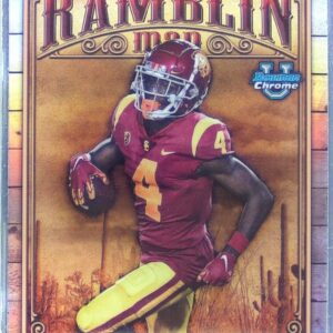 2023 Bowman University Chrome Mario Williams RC #RM-7 Trojans Ramblin' Man