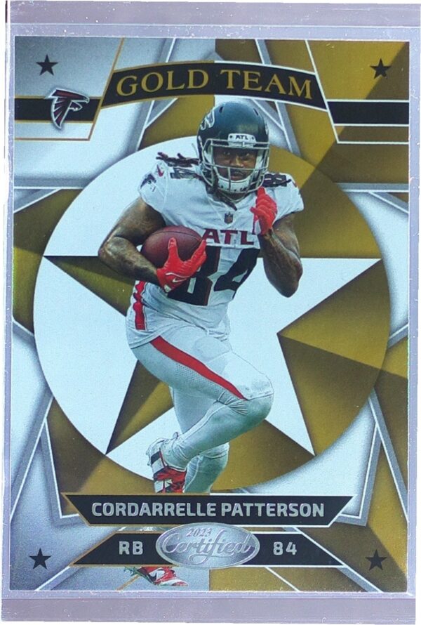 2023 Certified Cordarrelle Patterson #GT-20 Falcons Gold Team