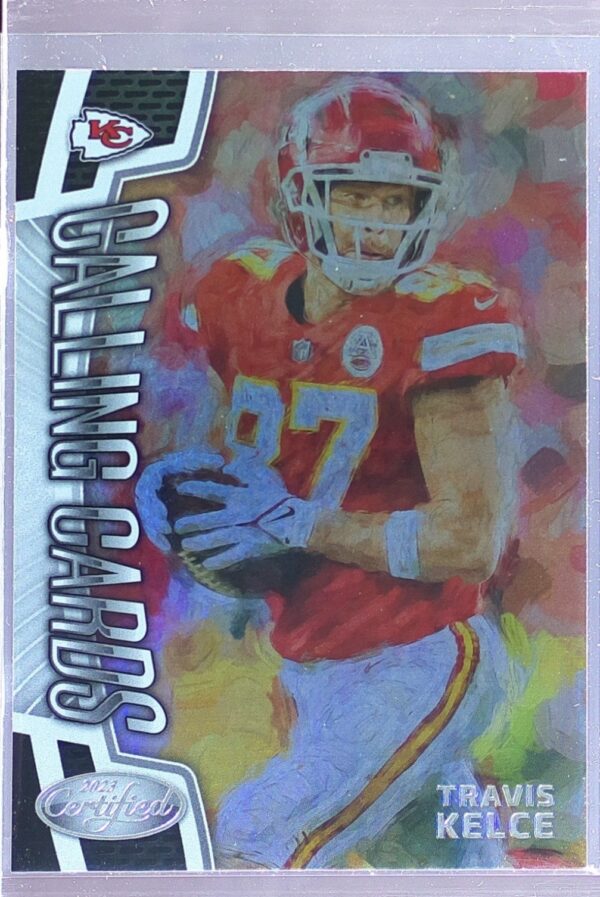 2023 Certified Travis Kelce #CALL-3 Chiefs Calling Cards