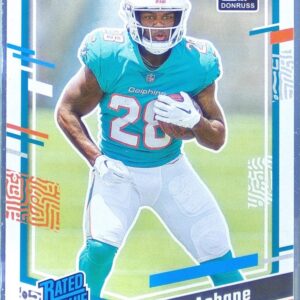 2023 Donruss De'Von Achane RC #365 Dolphins