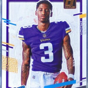 2023 Donruss Jordan Addison RC #10 Vikings Rated Rookie Portrait