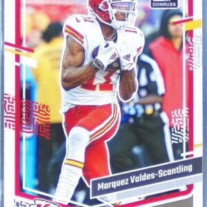 2023 Donruss Marquez Valdes-Scantling #147 Chiefs