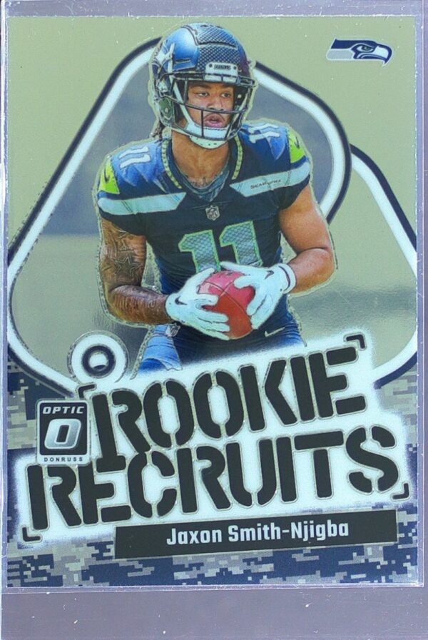 2023 Donruss Optic Jaxon Smith-Njigba RC #12 Seahawks Rookie Recruits