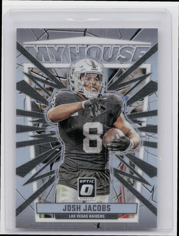 2023 Donruss Optic Josh Jacobs #13 Raiders My House!