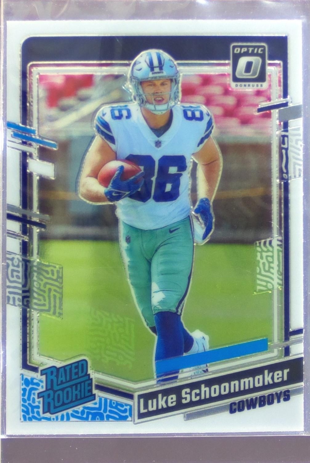 2023 Donruss Optic Luke Schoonmaker RC #227 Cowboys