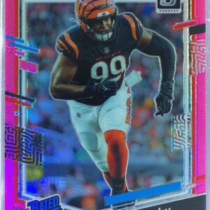 2023 Donruss Optic Myles Murphy Pink RC #222 Bengals